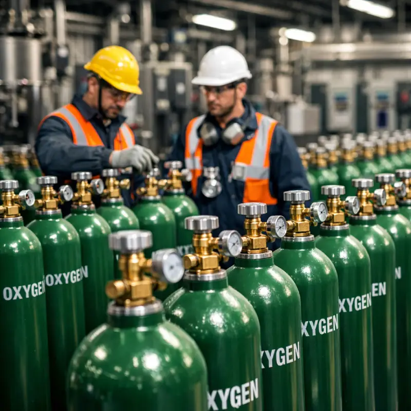Cilindros de oxigeno